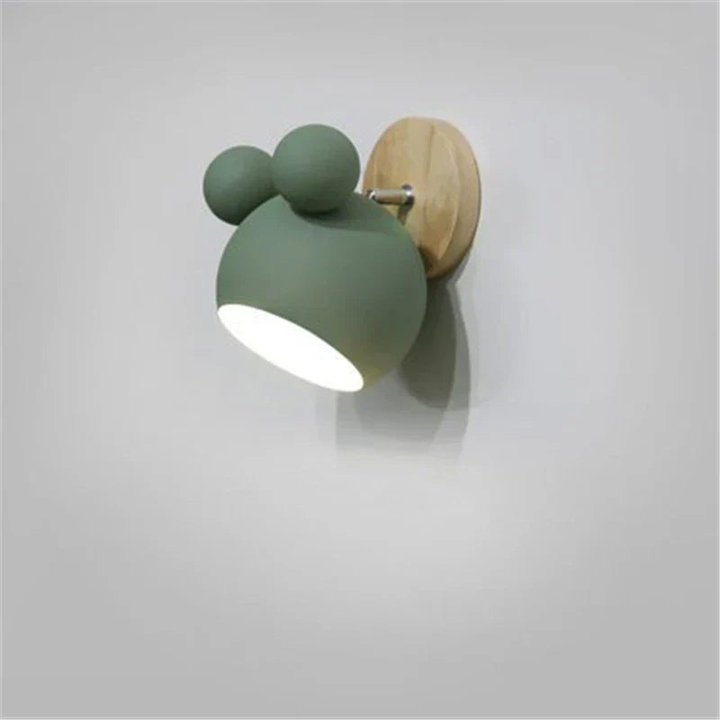 Variant image for Mickey Væglampe til Børn – Magisk LED Belysning i Høj Kvalitet til Børneværelset, 15 cm Aluminium-4