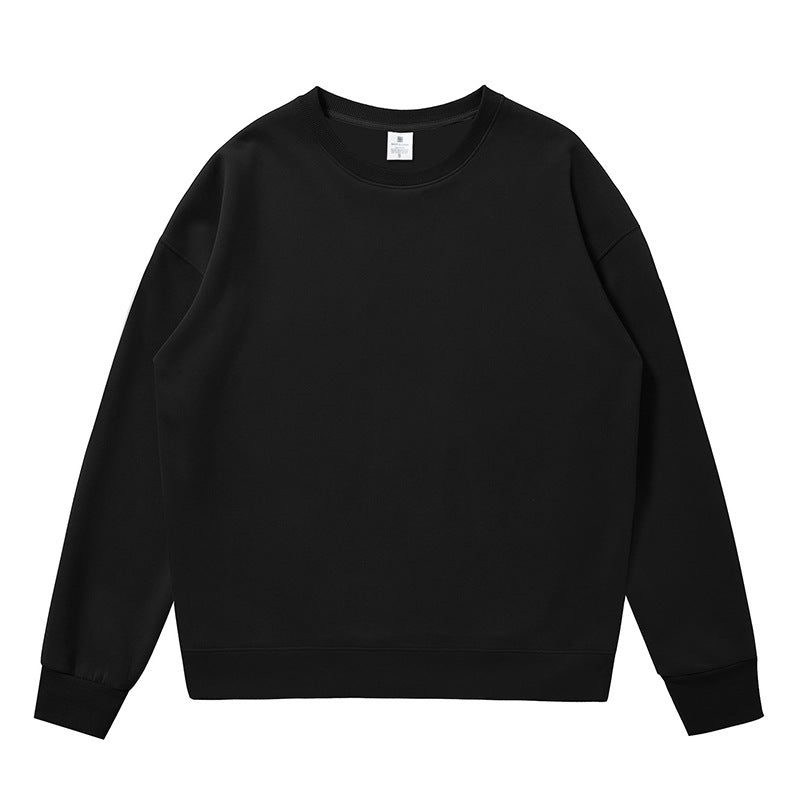 Matteo - Klassisk fleece-sweatshirt til mænd med rund halsudskæring