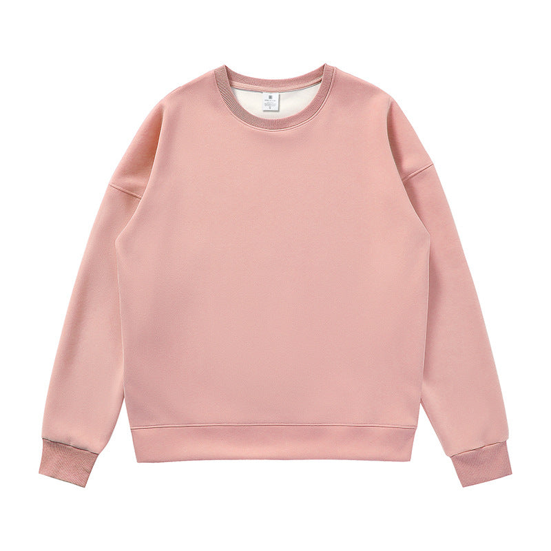 Matteo - Klassisk fleece-sweatshirt til mænd med rund halsudskæring