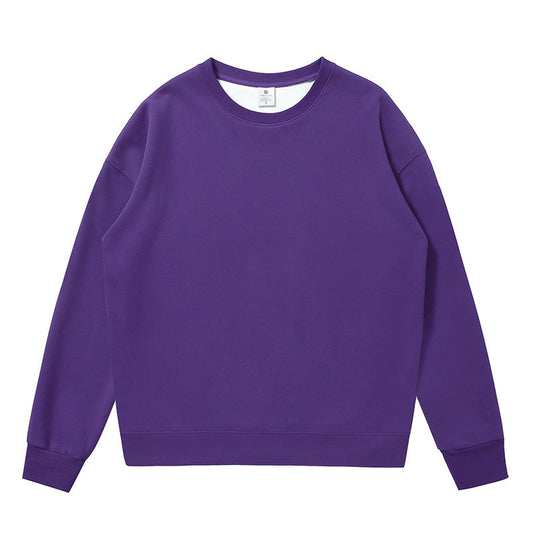 Matteo - Klassisk fleece-sweatshirt til mænd med rund halsudskæring