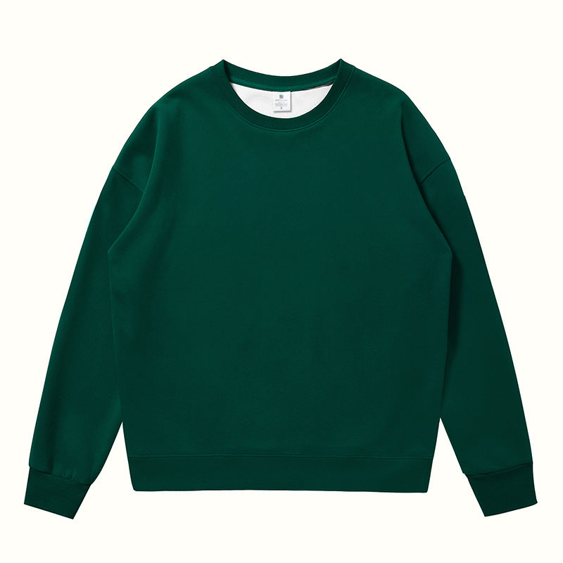 Matteo - Klassisk fleece-sweatshirt til mænd med rund halsudskæring