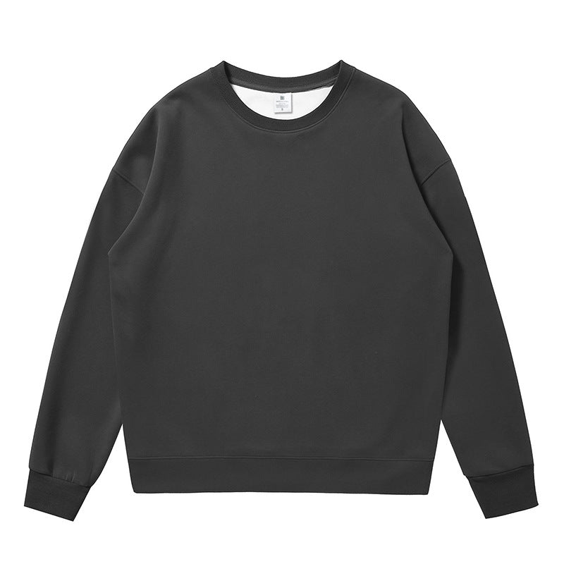 Matteo - Klassisk fleece-sweatshirt til mænd med rund halsudskæring