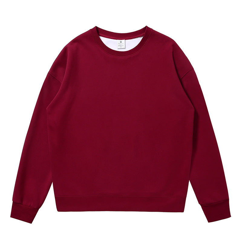 Matteo - Klassisk fleece-sweatshirt til mænd med rund halsudskæring