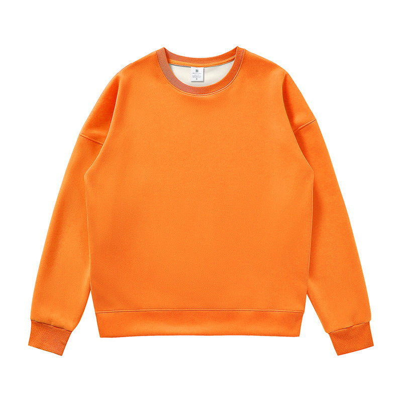 Matteo - Klassisk fleece-sweatshirt til mænd med rund halsudskæring