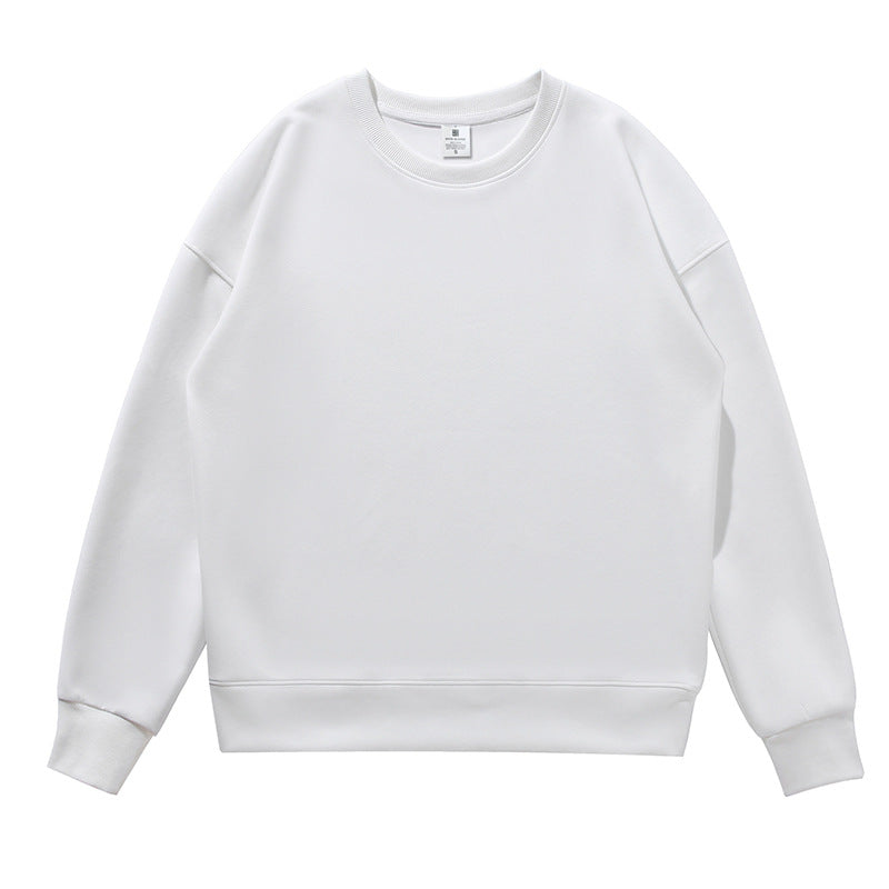 Matteo - Klassisk fleece-sweatshirt til mænd med rund halsudskæring