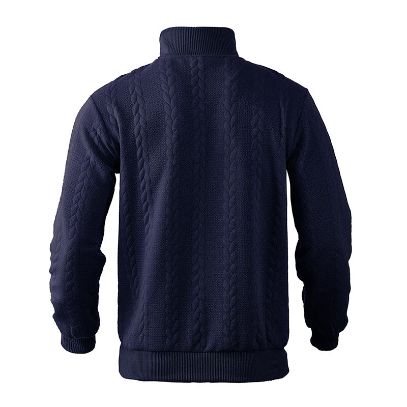 EleganceFlex - Pullover med kvart lynlås | Stilfuld komfort til enhver lejlighed