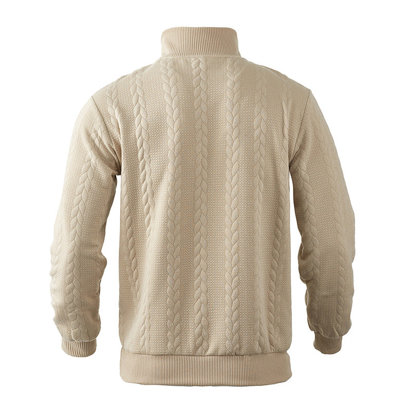 EleganceFlex - Pullover med kvart lynlås | Stilfuld komfort til enhver lejlighed