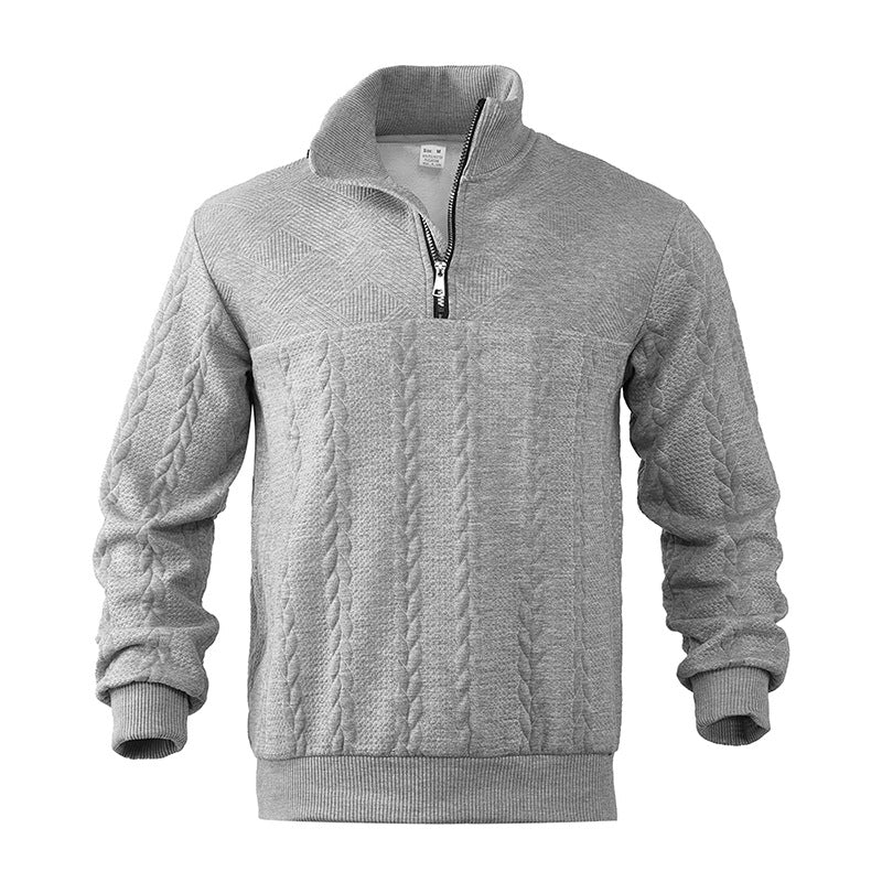 EleganceFlex - Pullover med kvart lynlås | Stilfuld komfort til enhver lejlighed