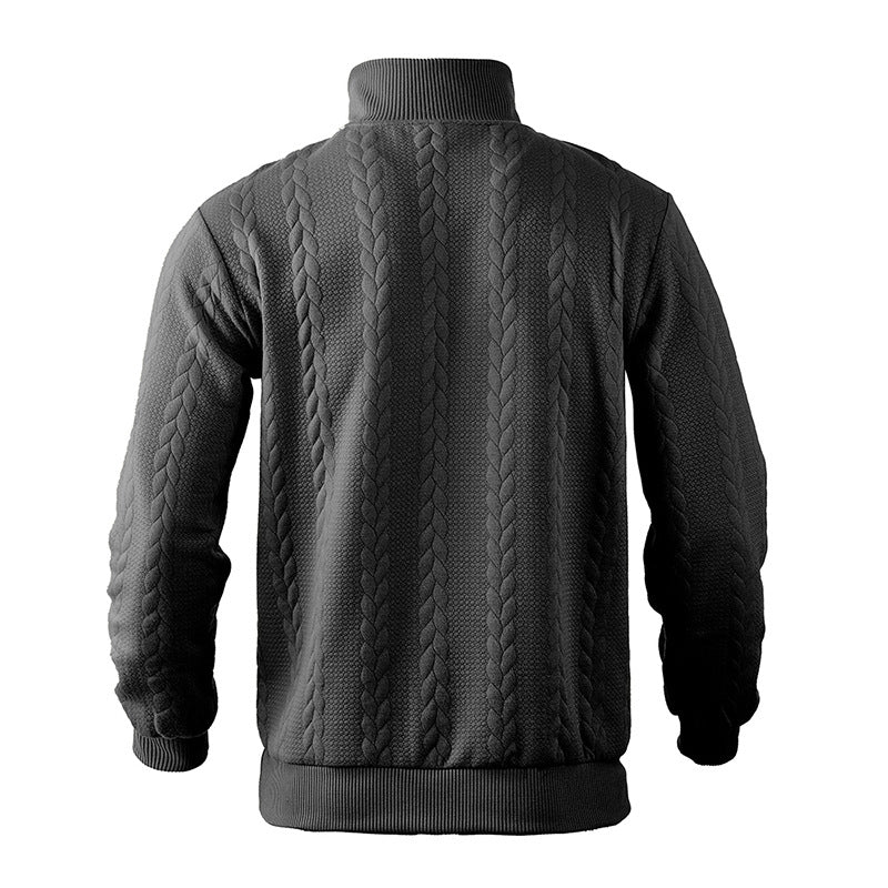 EleganceFlex - Pullover med kvart lynlås | Stilfuld komfort til enhver lejlighed