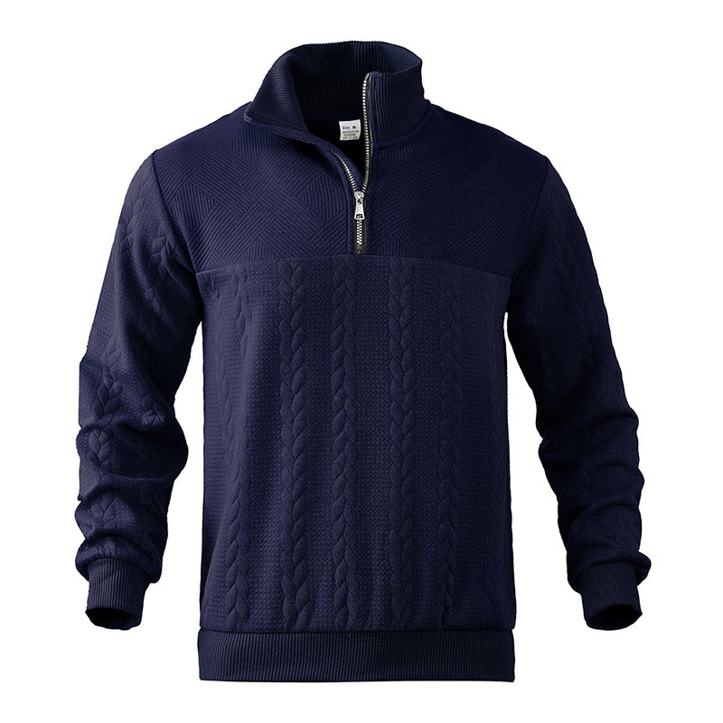 EleganceFlex - Pullover med kvart lynlås | Stilfuld komfort til enhver lejlighed