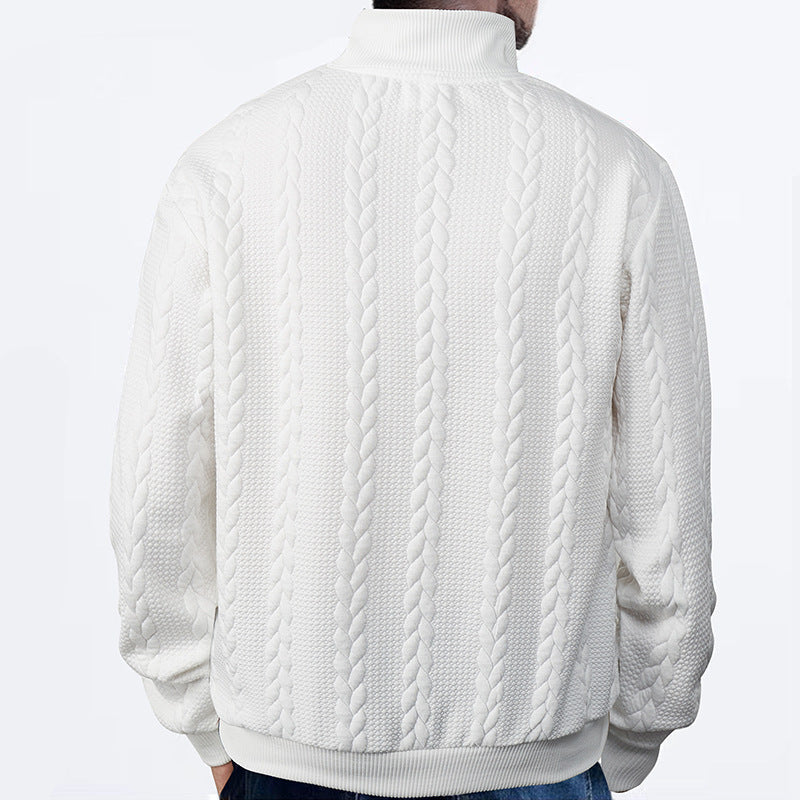 EleganceFlex - Pullover med kvart lynlås | Stilfuld komfort til enhver lejlighed