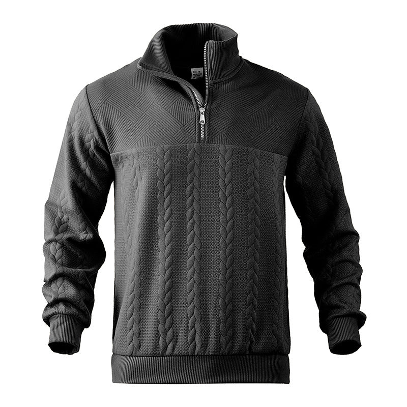 EleganceFlex - Pullover med kvart lynlås | Stilfuld komfort til enhver lejlighed