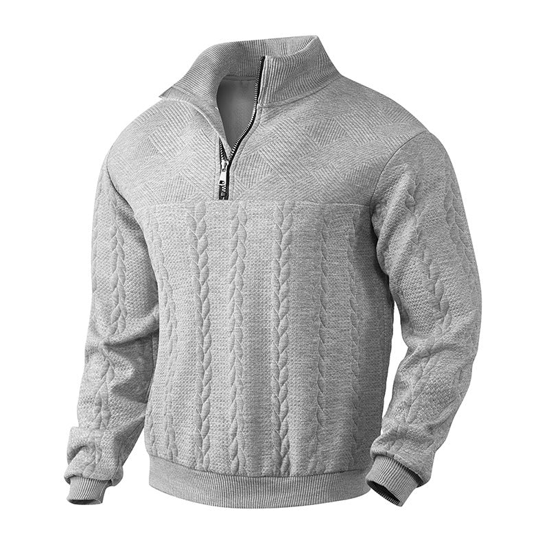 EleganceFlex - Pullover med kvart lynlås | Stilfuld komfort til enhver lejlighed