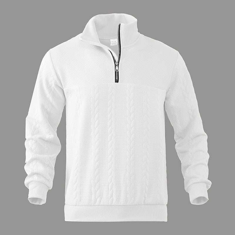 EleganceFlex - Pullover med kvart lynlås | Stilfuld komfort til enhver lejlighed
