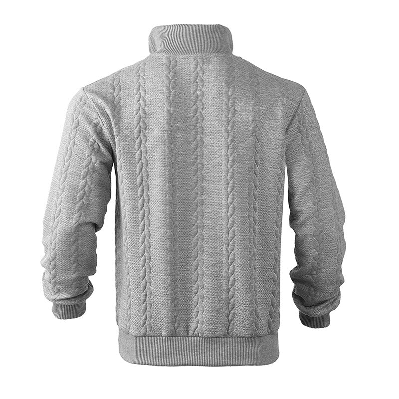 EleganceFlex - Pullover med kvart lynlås | Stilfuld komfort til enhver lejlighed