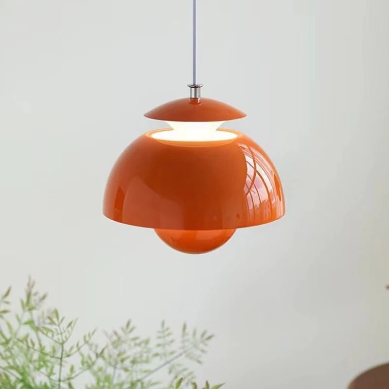 Variant image for Moderne LED Loftlampe i Skandinavisk Design - Elegant Blomsterform til Soveværelse og Stue-4