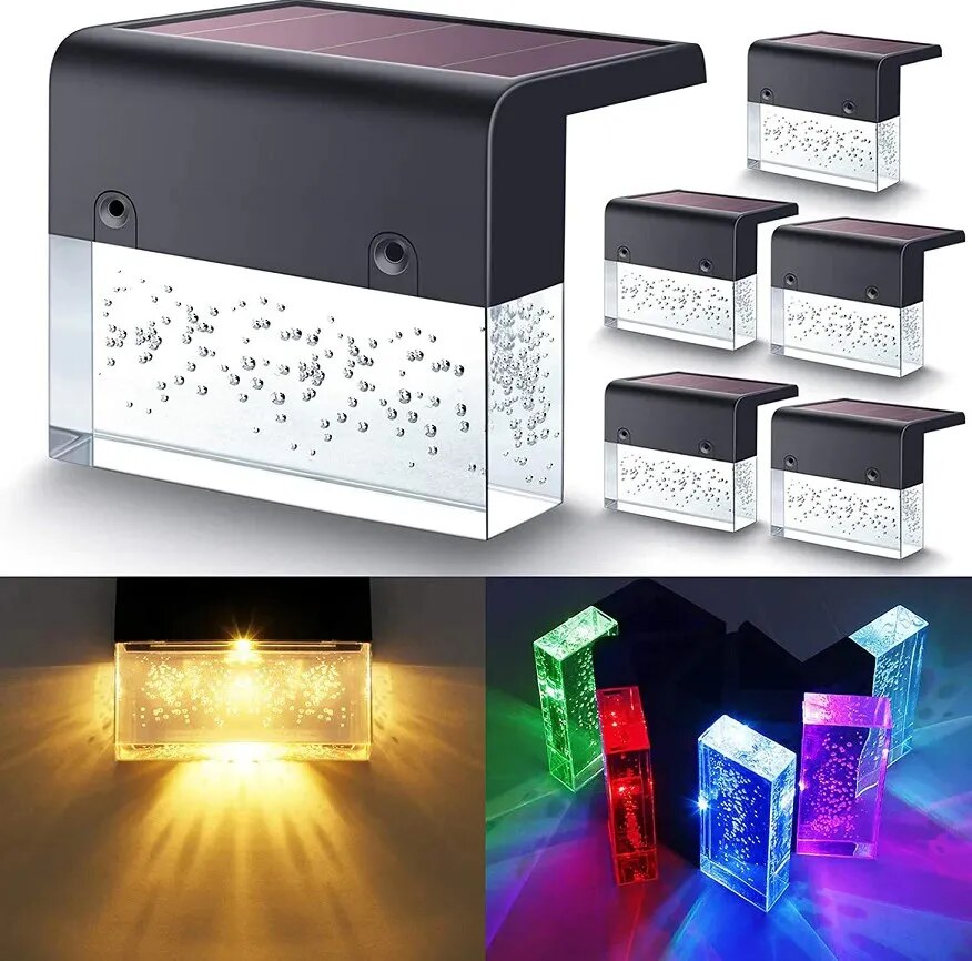 Solarlampe Kvarter med 4 LED Lyskilder – Solenergi-Drevet, Elegant Design til Haven og Terrasser, IP55 Beskyttelse-3