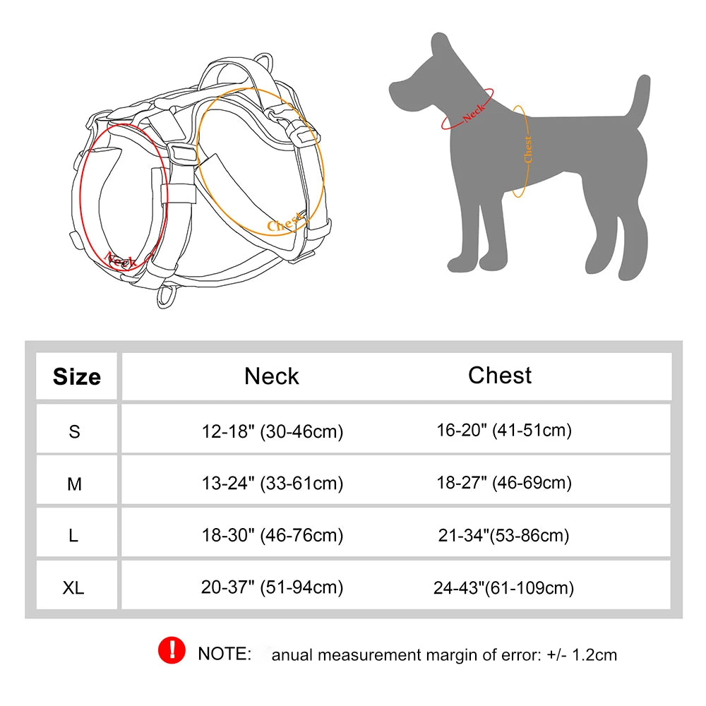 PawFlex - smidig hundesele med reflekterende design og robust håndtag