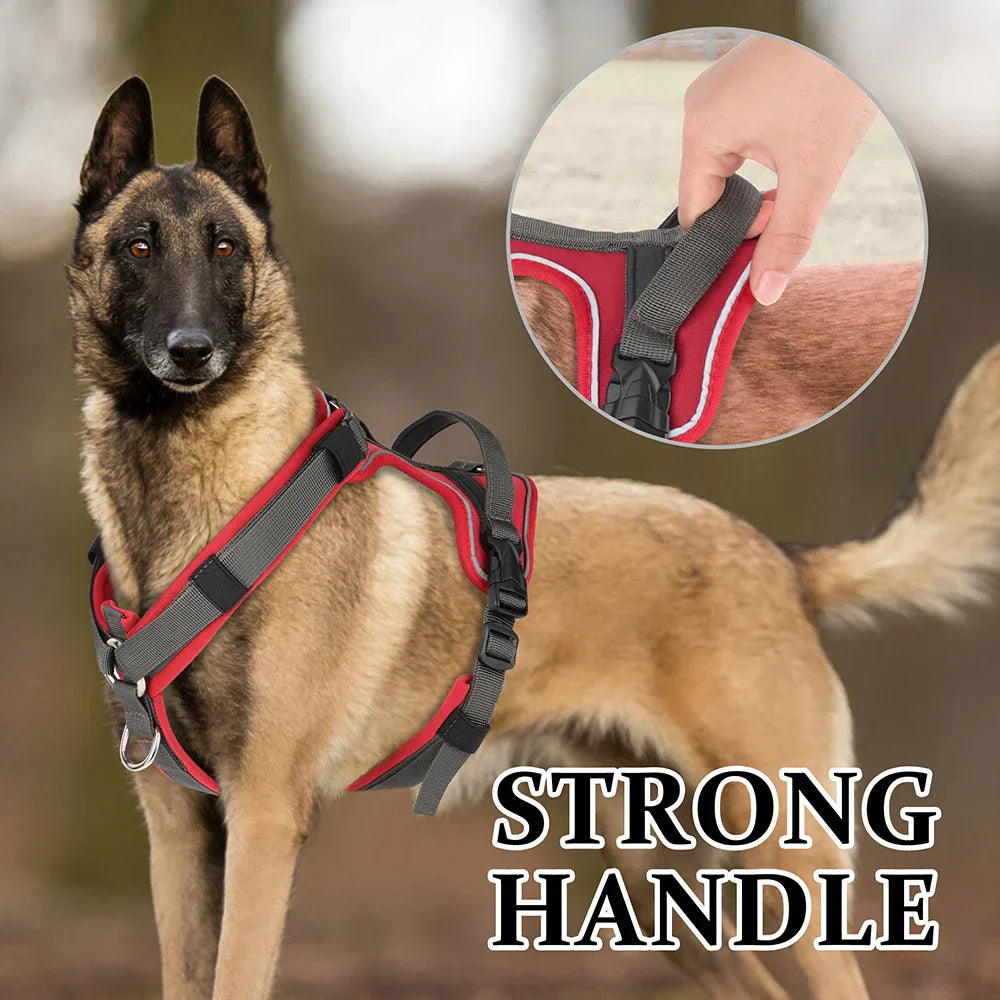 PawFlex - smidig hundesele med reflekterende design og robust håndtag