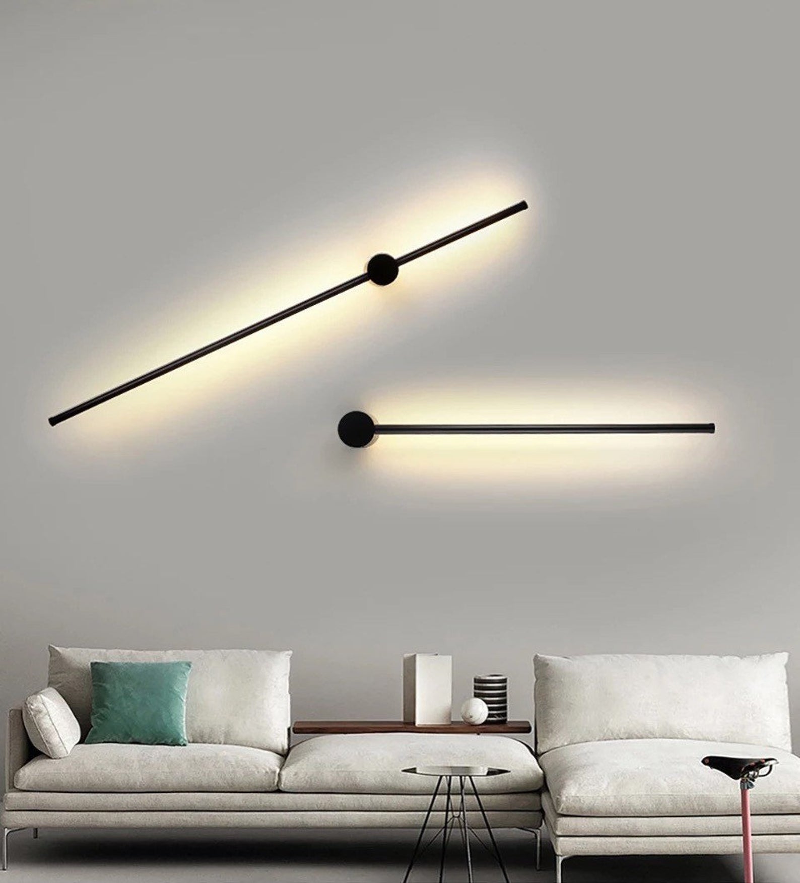 Minimalistisk LED Væglampe med Slankt Design og Energibesparende Belysning – Ideel til Moderne Rum-5