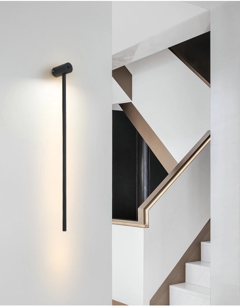 Minimalistisk LED Væglampe med Slankt Design og Energibesparende Belysning – Ideel til Moderne Rum-6