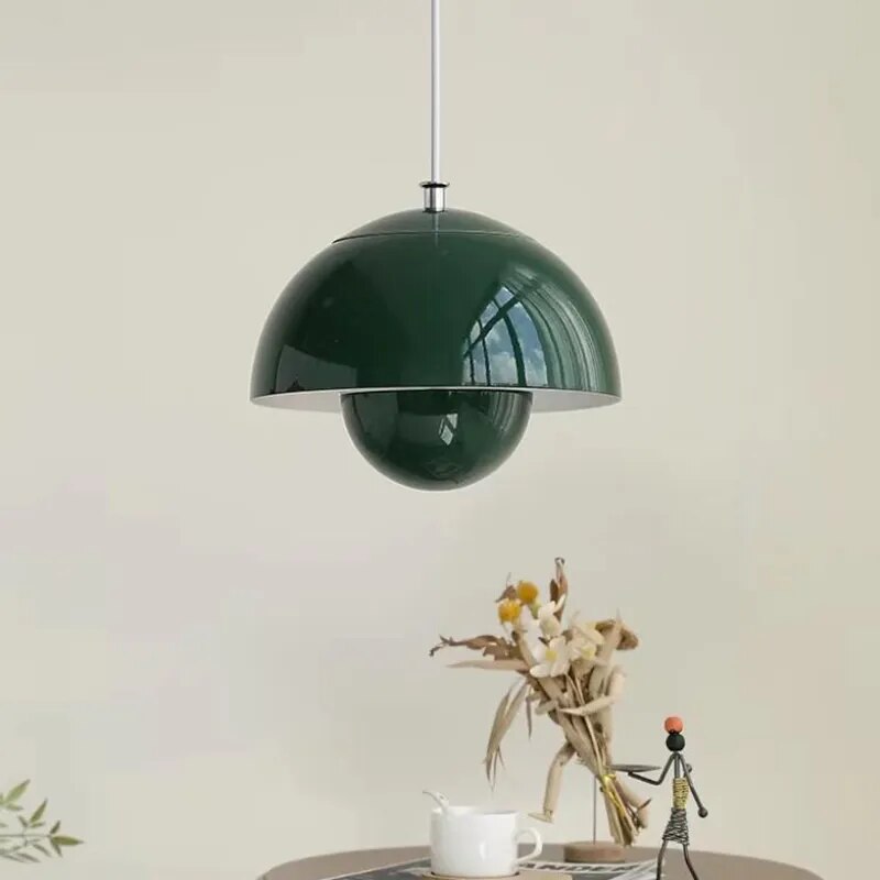 Variant image for Moderne LED Loftlampe i Skandinavisk Design - Elegant Blomsterform til Soveværelse og Stue-3
