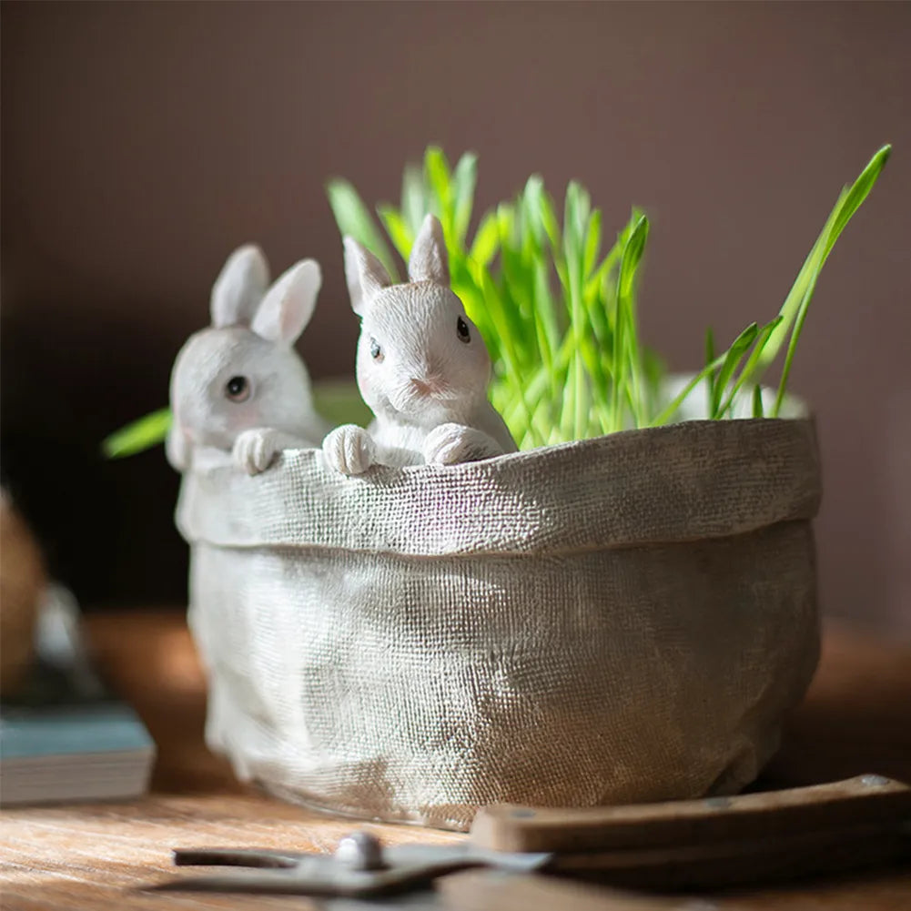 Harz Pocket Blomsterkrukke 18 cm – Robust og Elegant Plantebeholder til Indendørs og Udendørs Brug-2