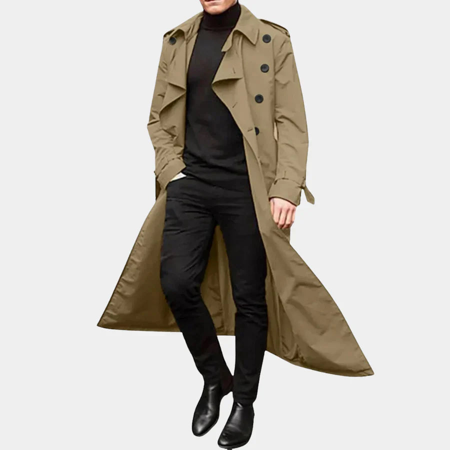 EleganceTrench - Trenchcoat til mænd | Elegant stil til hver sæson