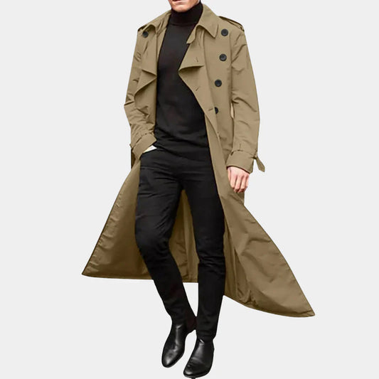 EleganceTrench - Trenchcoat til mænd | Elegant stil til hver sæson