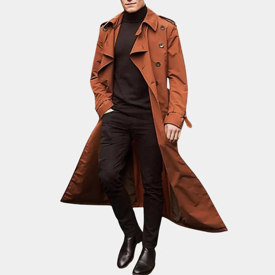 EleganceTrench - Trenchcoat til mænd | Elegant stil til hver sæson