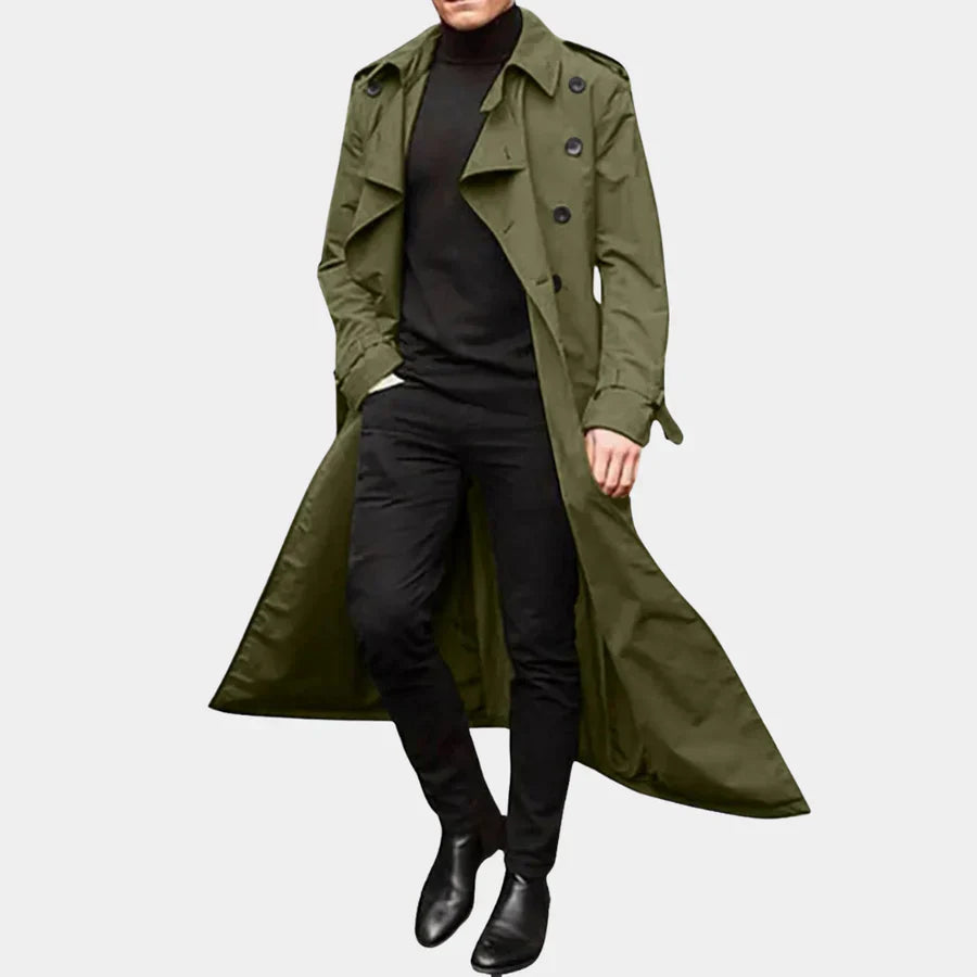 EleganceTrench - Trenchcoat til mænd | Elegant stil til hver sæson