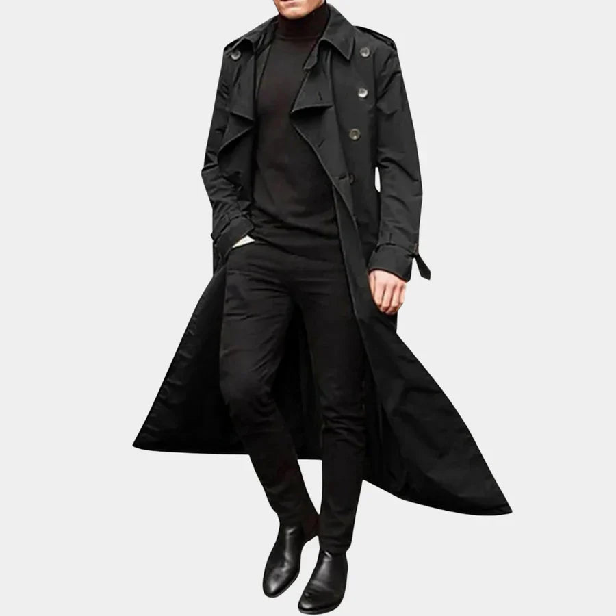 EleganceTrench - Trenchcoat til mænd | Elegant stil til hver sæson