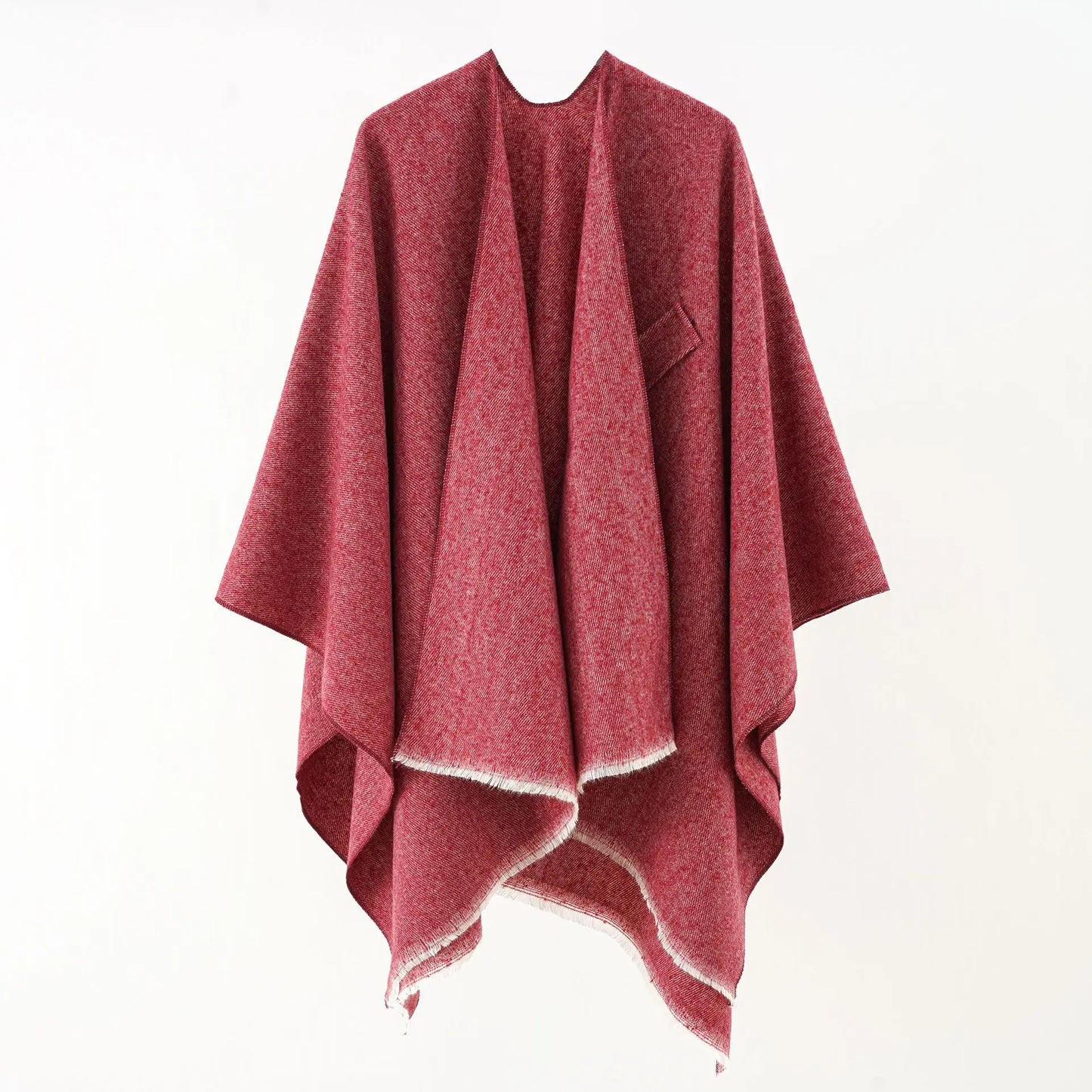 Mery - poncho i kashmir | Elegance møder hyggelig komfort
