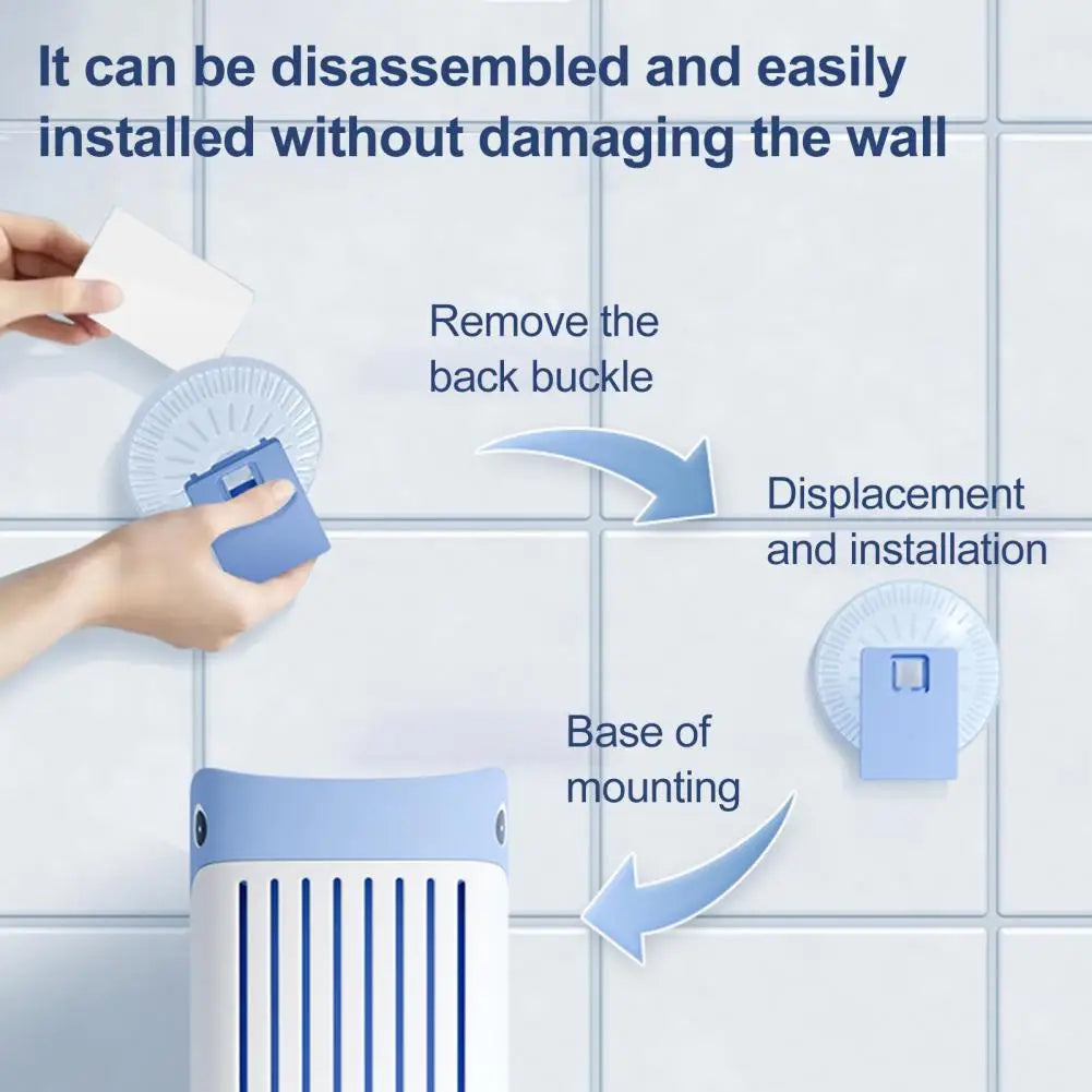QuackClean | 360° andeformet toiletbørste med holder
