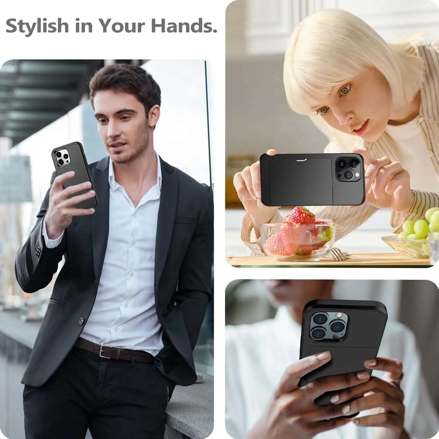 ShieldCase - iPhone-etui med kortholder