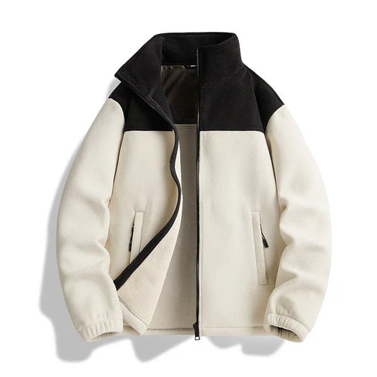 Ansel - Herrejakke lavet af tyk fleece og bomuld