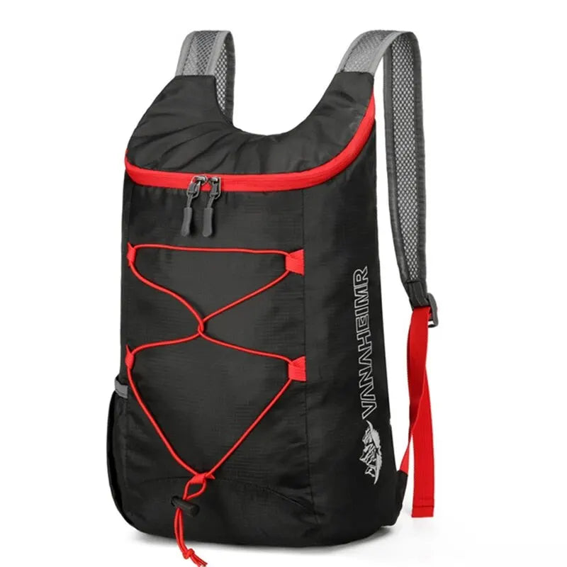 Opvouwbare Rugzak 20L | Ultralicht & Waterdicht | Outdoor Sporttas voor Wandelen, Kamperen & Reizen