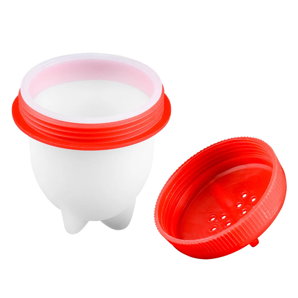 Silikone Æggekoger Cups | BPA-fri & Non-stick | Hurtig Poaching | 3/6 stk. Sæt