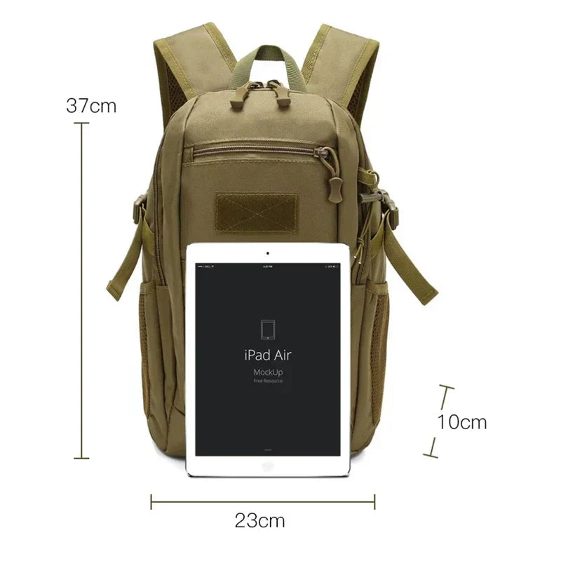 OutdoorPro - Taktisk rygsæk 20L | Stark und wetterfest