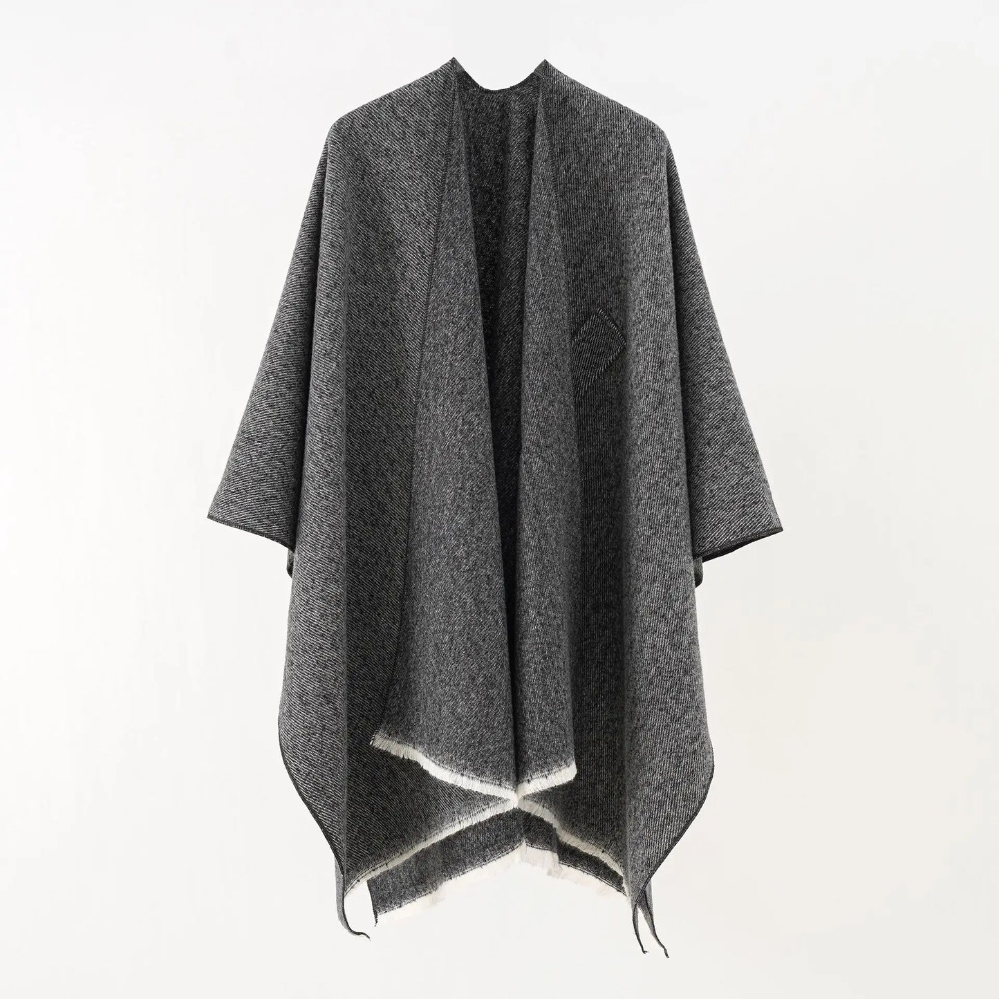 Mery - poncho i kashmir | Elegance møder hyggelig komfort