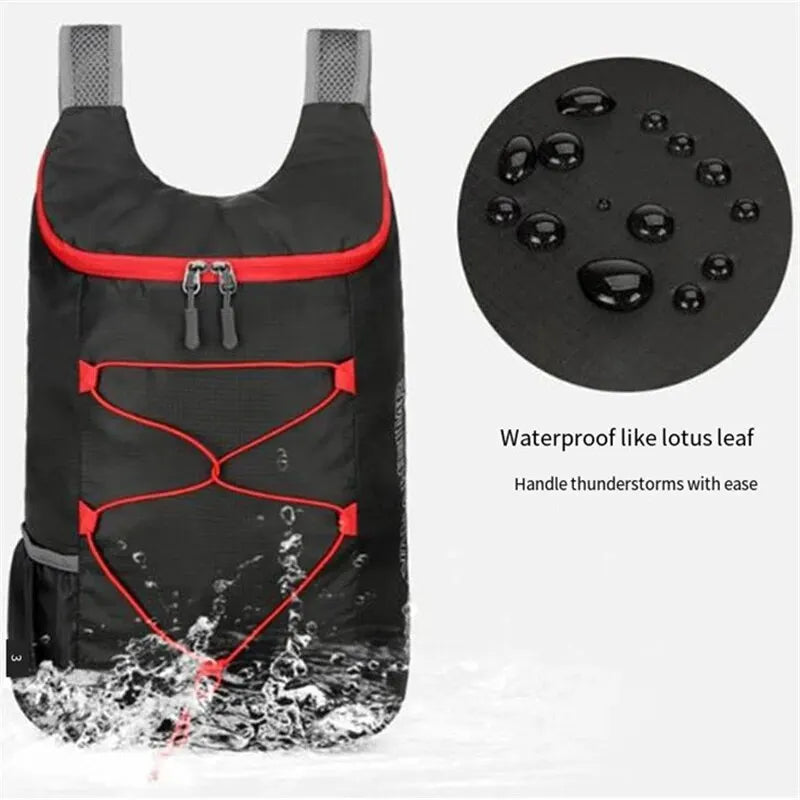 Opvouwbare Rugzak 20L | Ultralicht & Waterdicht | Outdoor Sporttas voor Wandelen, Kamperen & Reizen