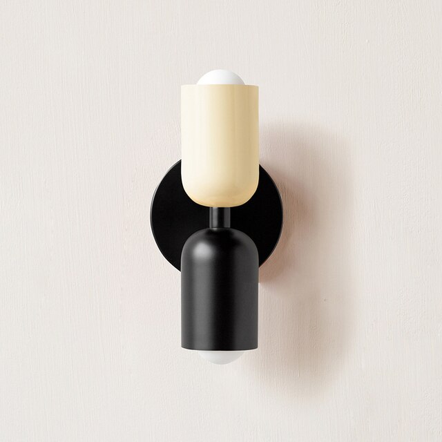 Variant image for Creme LED Væglampe med Dobbelt Hoved – Energibesparende Væglampe til Stue og Soveværelse-14