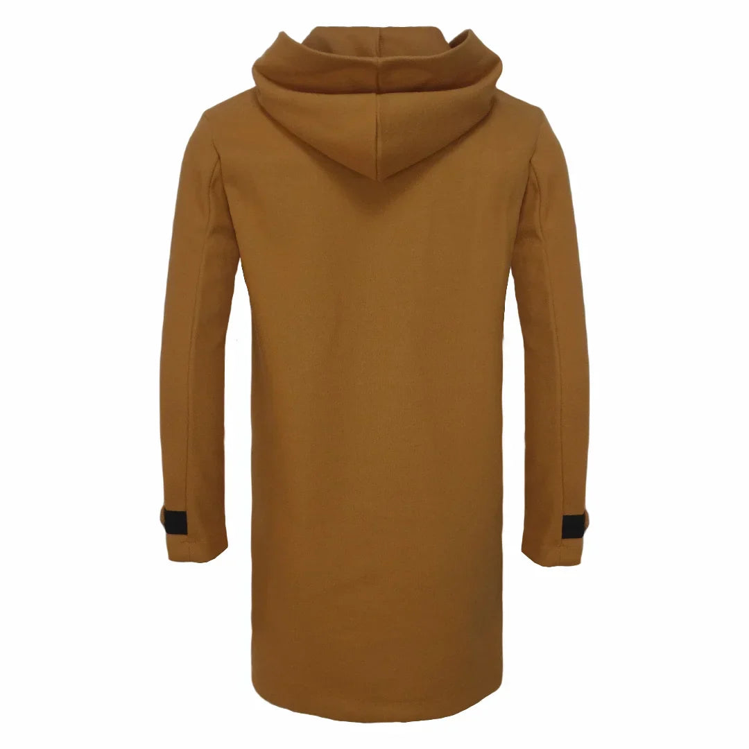 Caelan - streetwear trenchcoat til mænd, moderigtig og stilfuld