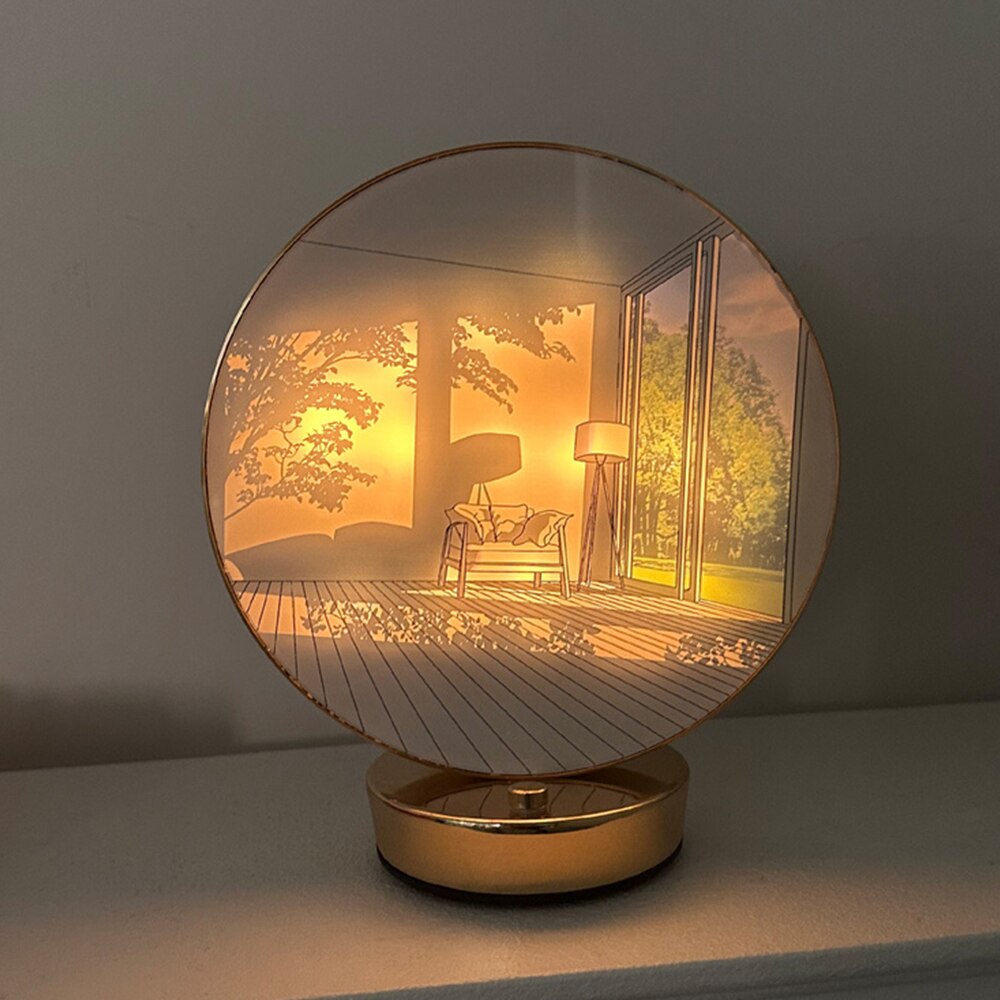 Lumora Orb - Kreativ kunstnerisk Orb-bordlampe