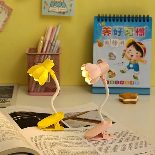 Mini LED Boglampe | Foldbar Læselampe til Bord & Natlys