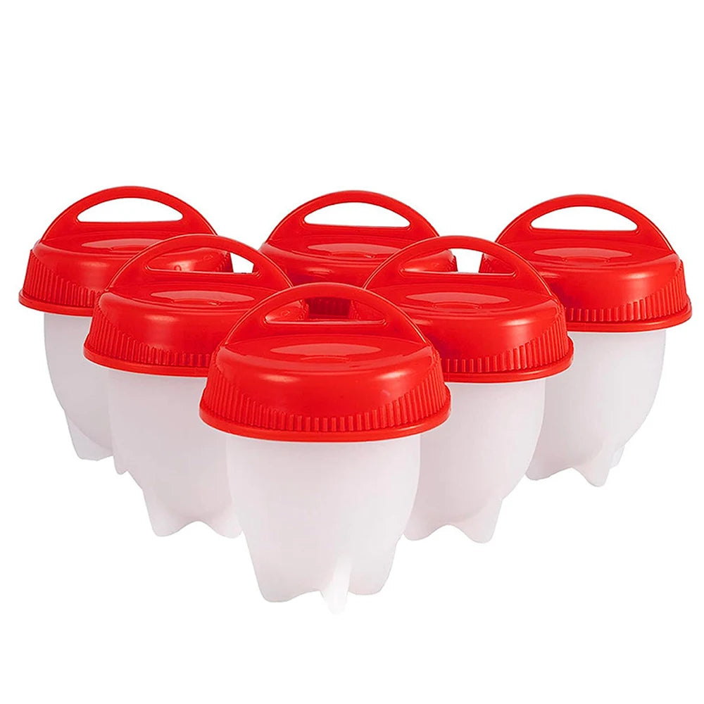 Silikone Æggekoger Cups | BPA-fri & Non-stick | Hurtig Poaching | 3/6 stk. Sæt