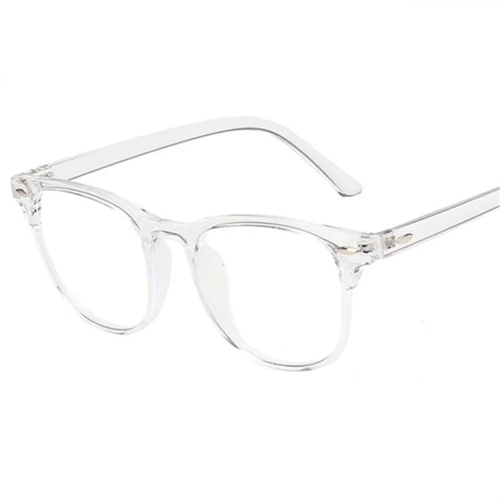 Briller mod Nærsynethed | Transparente Linser | Unisex Stel i Sort