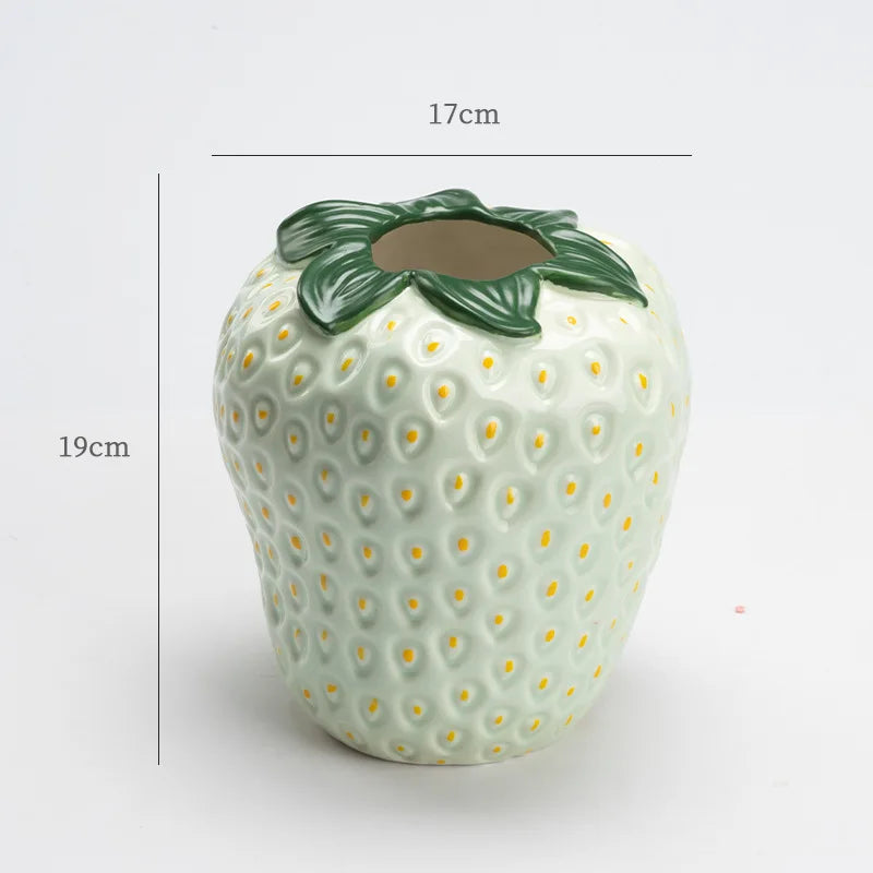 BerryCharm - Grim jordbærvase | Originalt design til dine blomster
