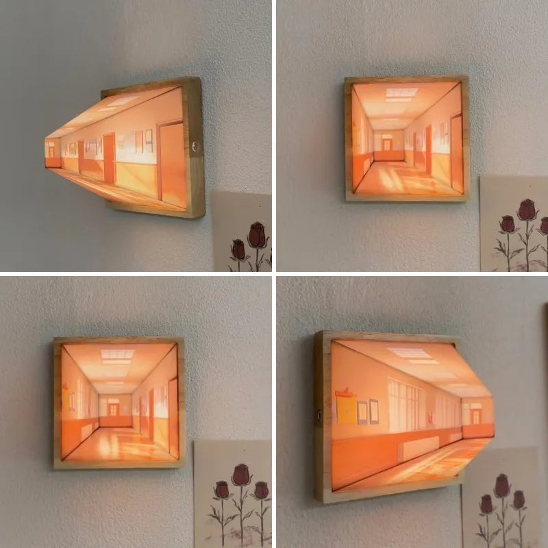 LumaCraft - 3D-vægkunst LED-lampe