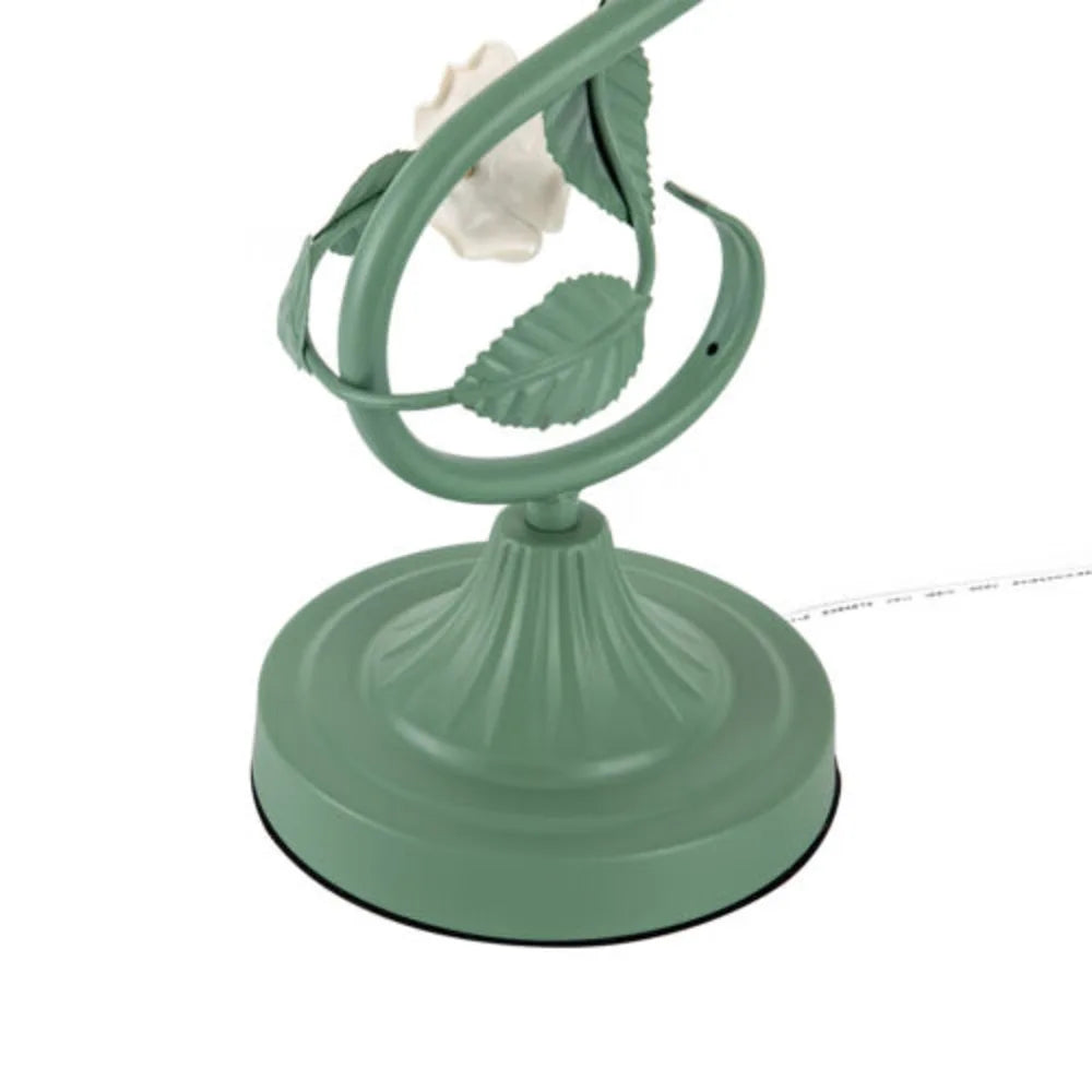 FloraLume - Kunstnerisk skrivebordslampe med blomster fra naturen